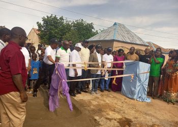 BDO at 70: Living Faith Church Commissions Borehole in Adamawa