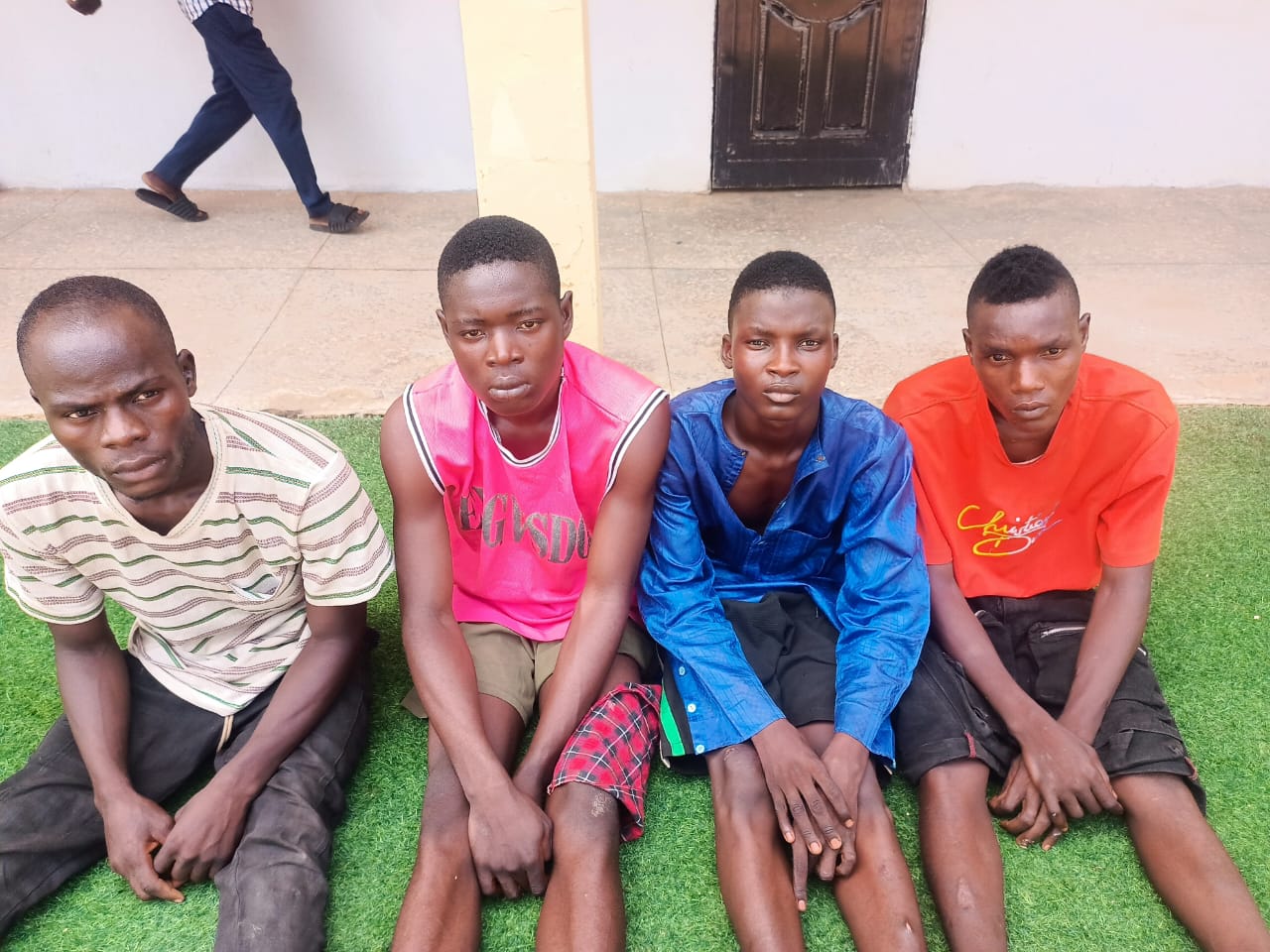 FIGHT AGAINST SHILLA GANGSTERISM:ADAMAWA POLICE ARREST 4 SUSPECTED SHILAH BOYS