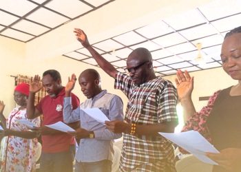 NUJ Adamawa Inaugurates Newly elected Correspondents’ Chapel Executives