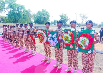 Fintiri Honours Fallen Heroes, Reaffirms Support for Armed Forces at 2026 Remembrance Day Parade