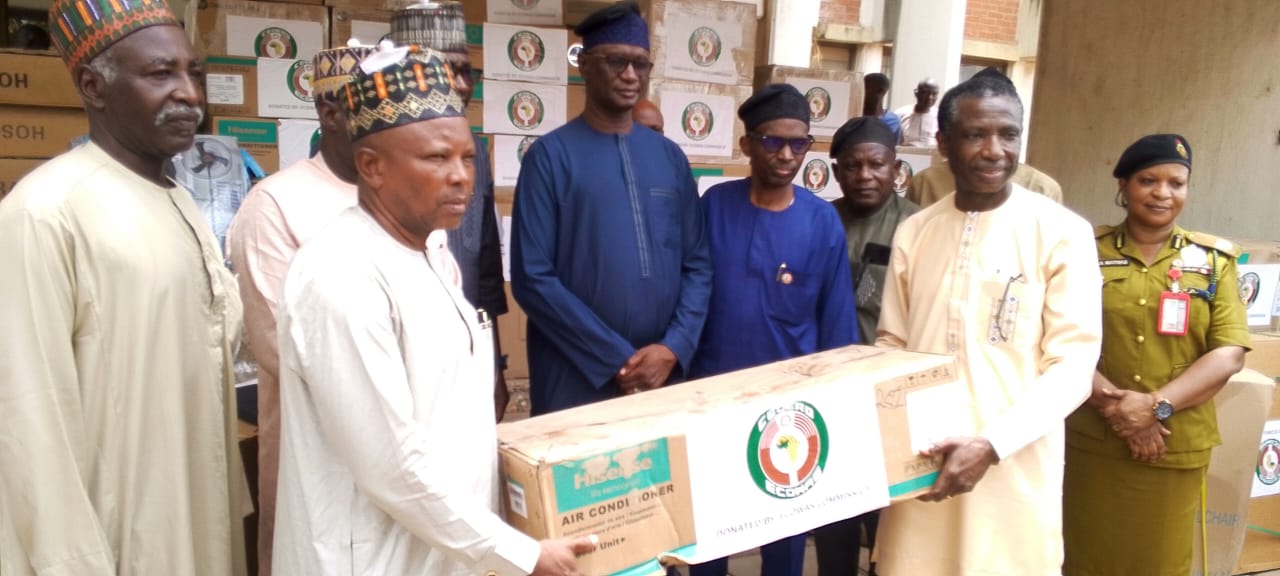 ECOWAS Donates Rehab-equipments to NDLEA, Adamawa govt