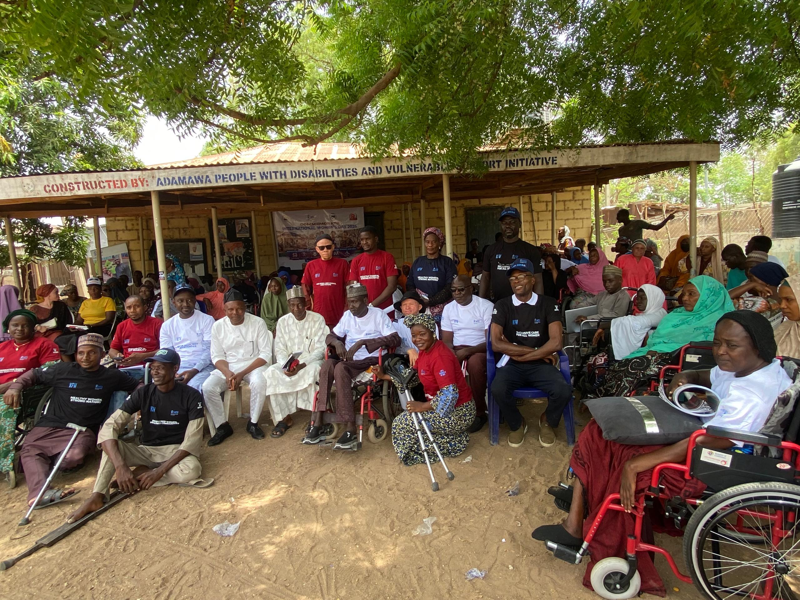 MSI Reproductive Choices Marks International Women’s Day with Persons with Disabilities in Adamawa