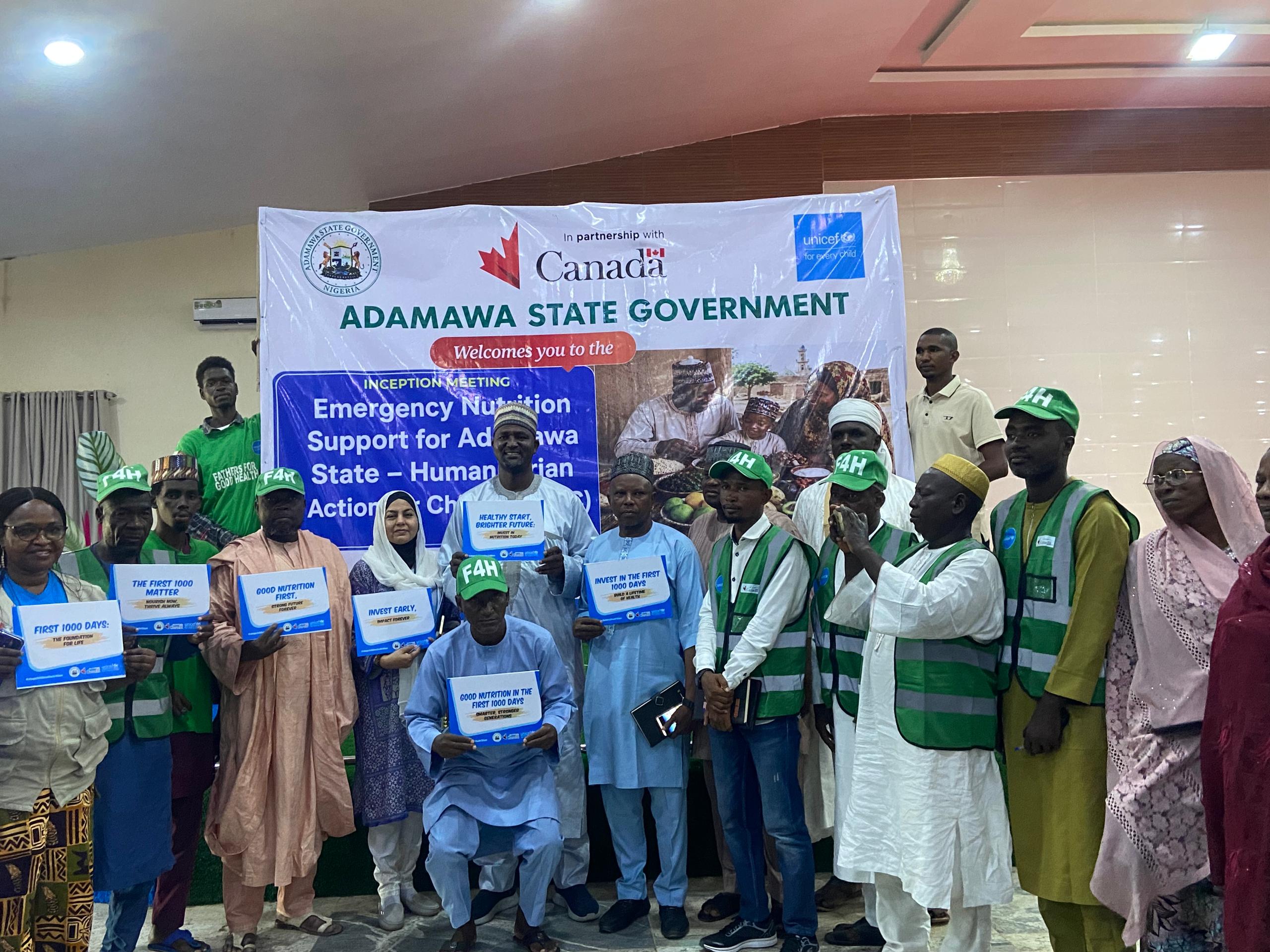 Adamawa, UNICEF Launch Nutrition Initiative for Children’s First 1,000 Days